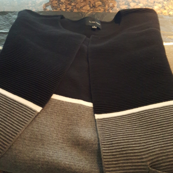 Anthropologie Gray, black, white, duster - Picture 10 of 10